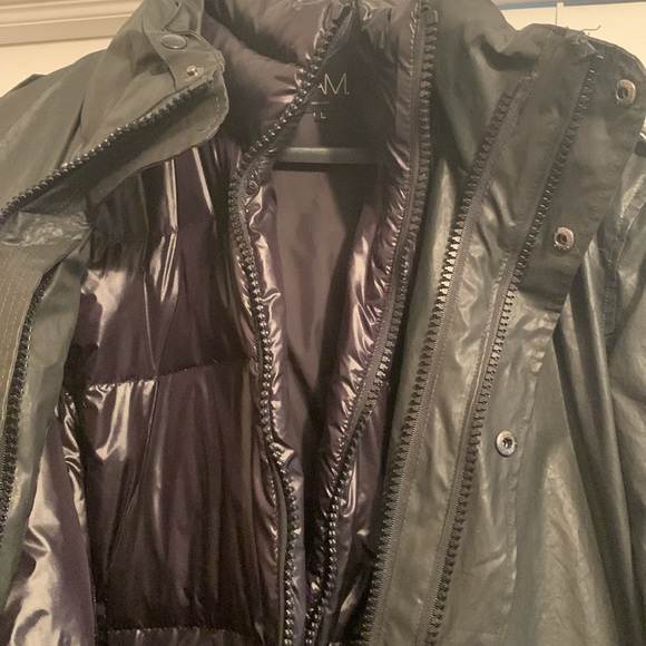 SAM mens coat 2 piece used like once every stylish very warm size L - Picture 17 of 17